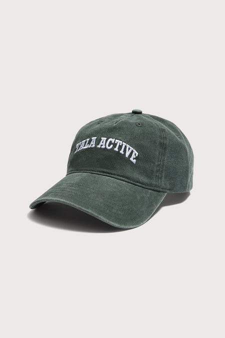 TALA Active Embroidered Cap - Slate Green