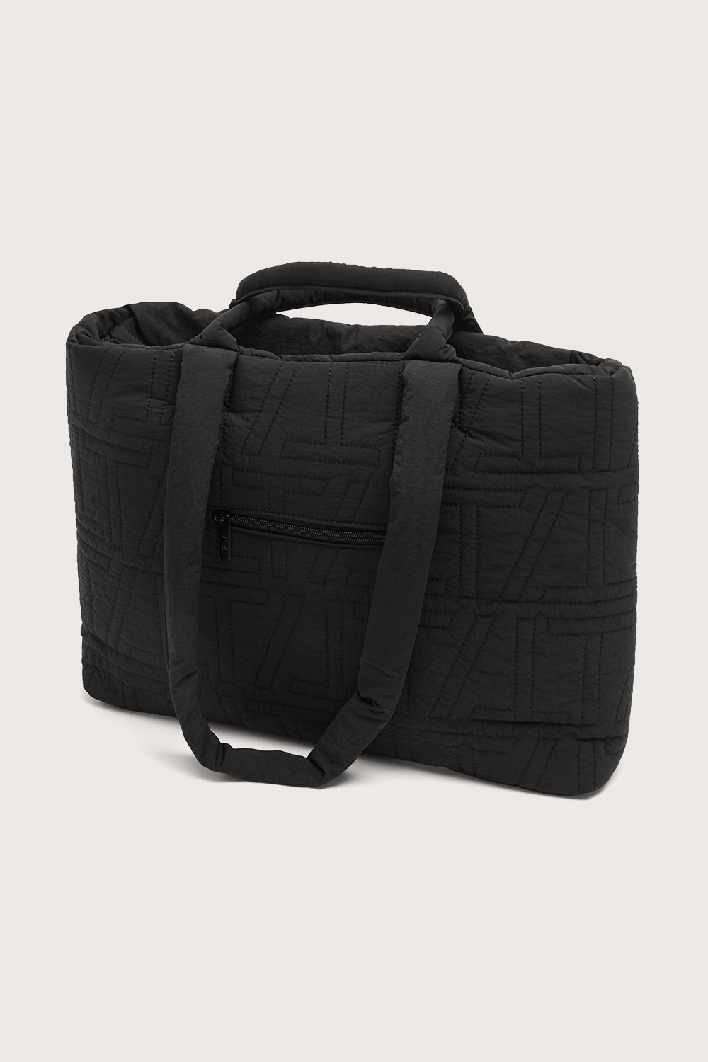 Essential Padded Tote Bag - Black