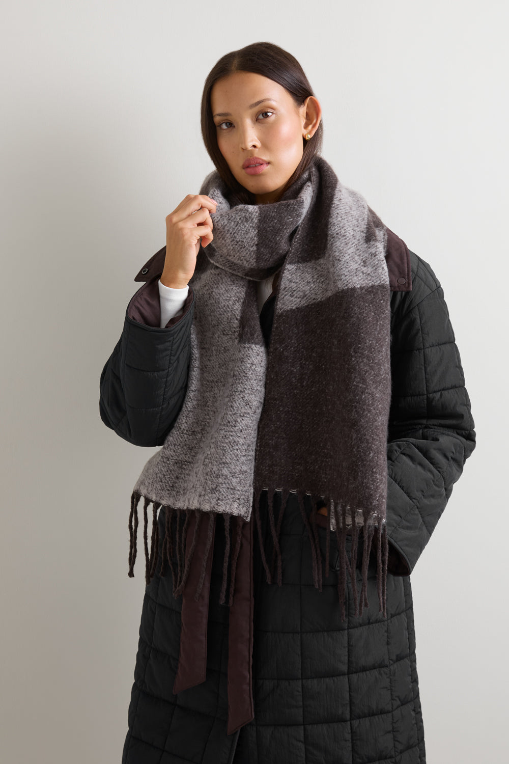 TALA Branded Scarf - Americano