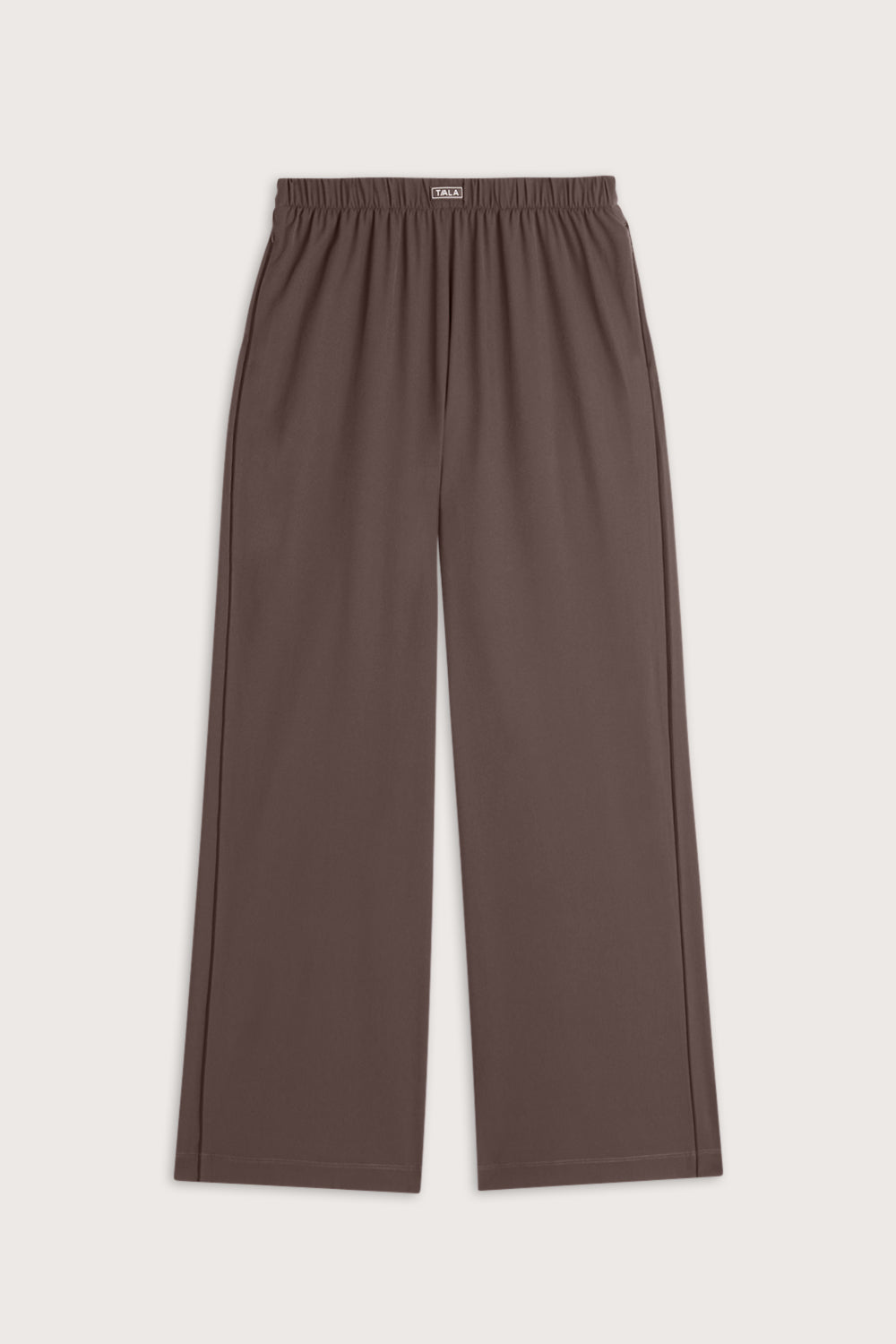 Wide Leg Studio Pant - Mocha Brown & Americano