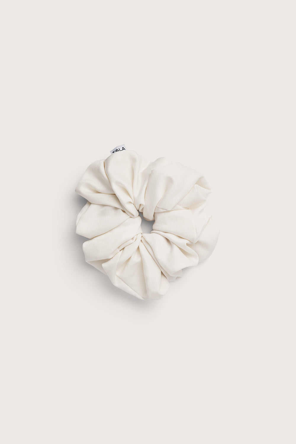 XL Satin Scrunchie - Coconut Milk