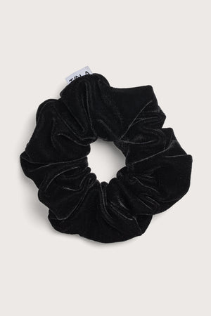 Velvet Scrunchie - Black