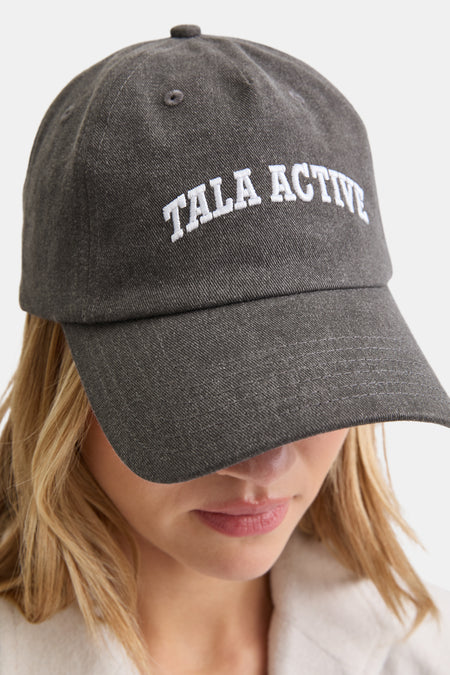 TALA Active Embroidered Cap - Dark Moss