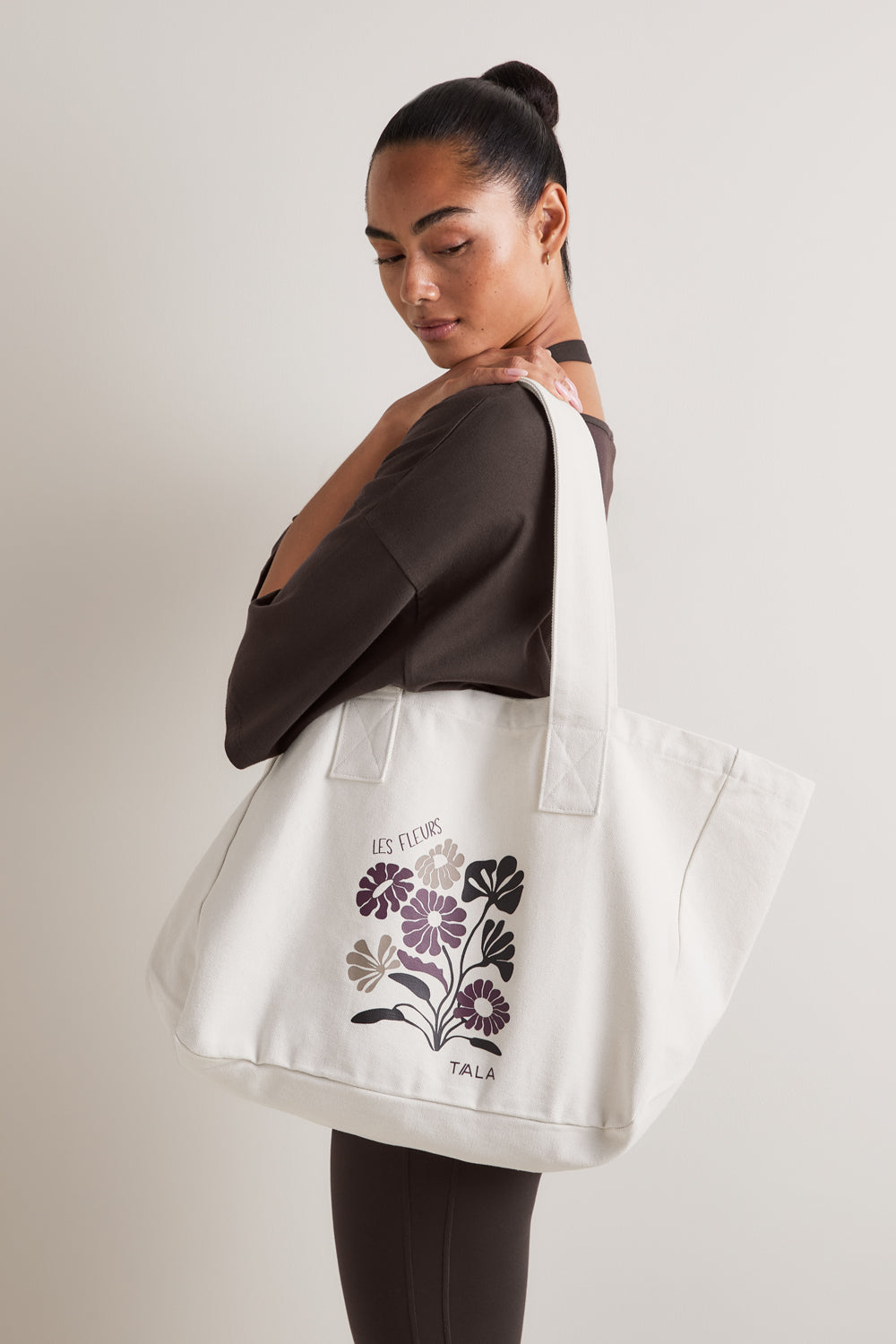 TALA Bloom Tote Bag - Ivory