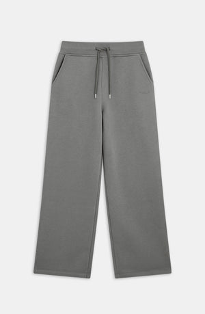 WIDE LEG CLUB LOGO JOGGER - SLATE GREY