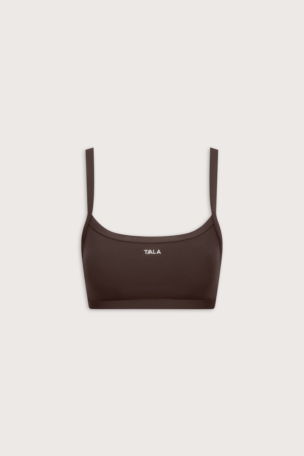 DayFlex Bandeau Sports Bra - Chestnut Brown