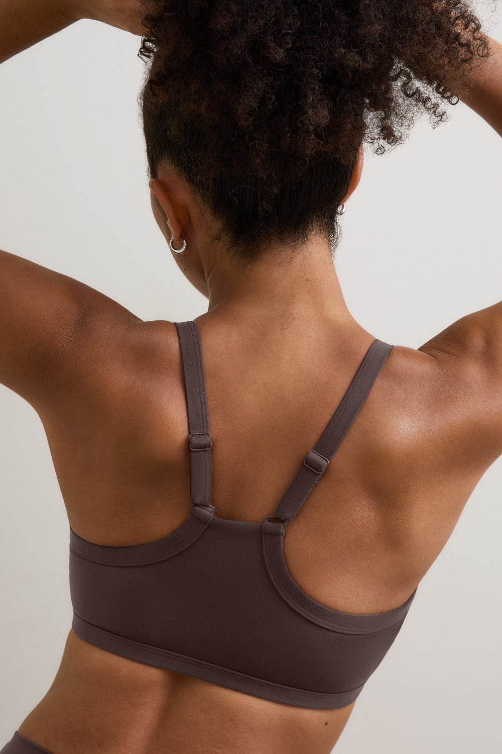 DayFlex Bandeau Sports Bra - Chestnut Brown
