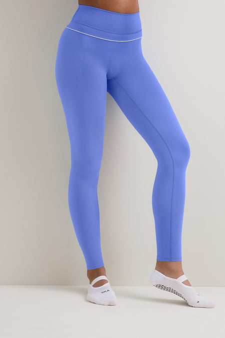 DayFlex Contrast Sweetheart Legging - Iris Blue