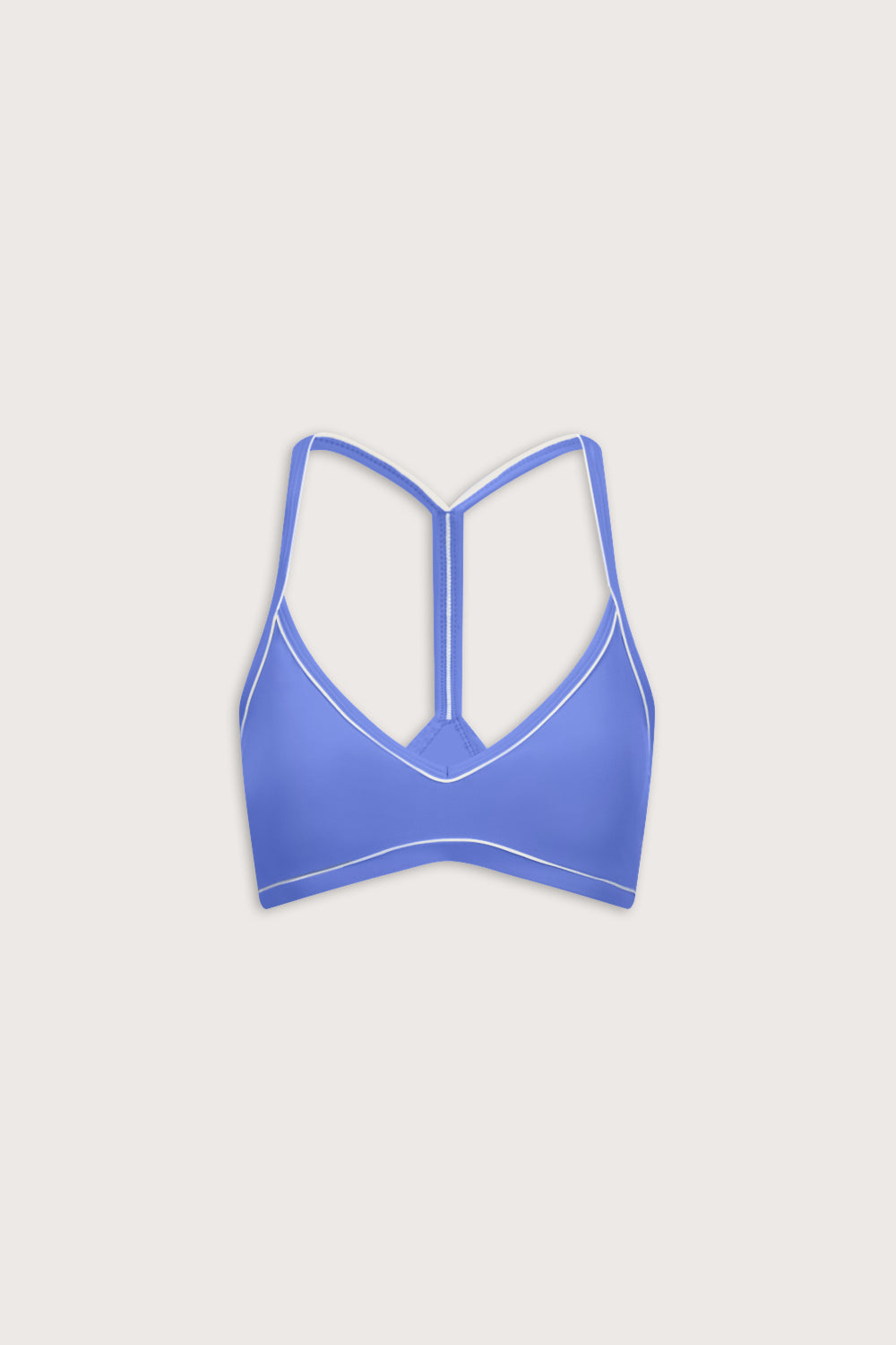 DayFlex Contrast Sweetheart Sports Bra - Iris Blue