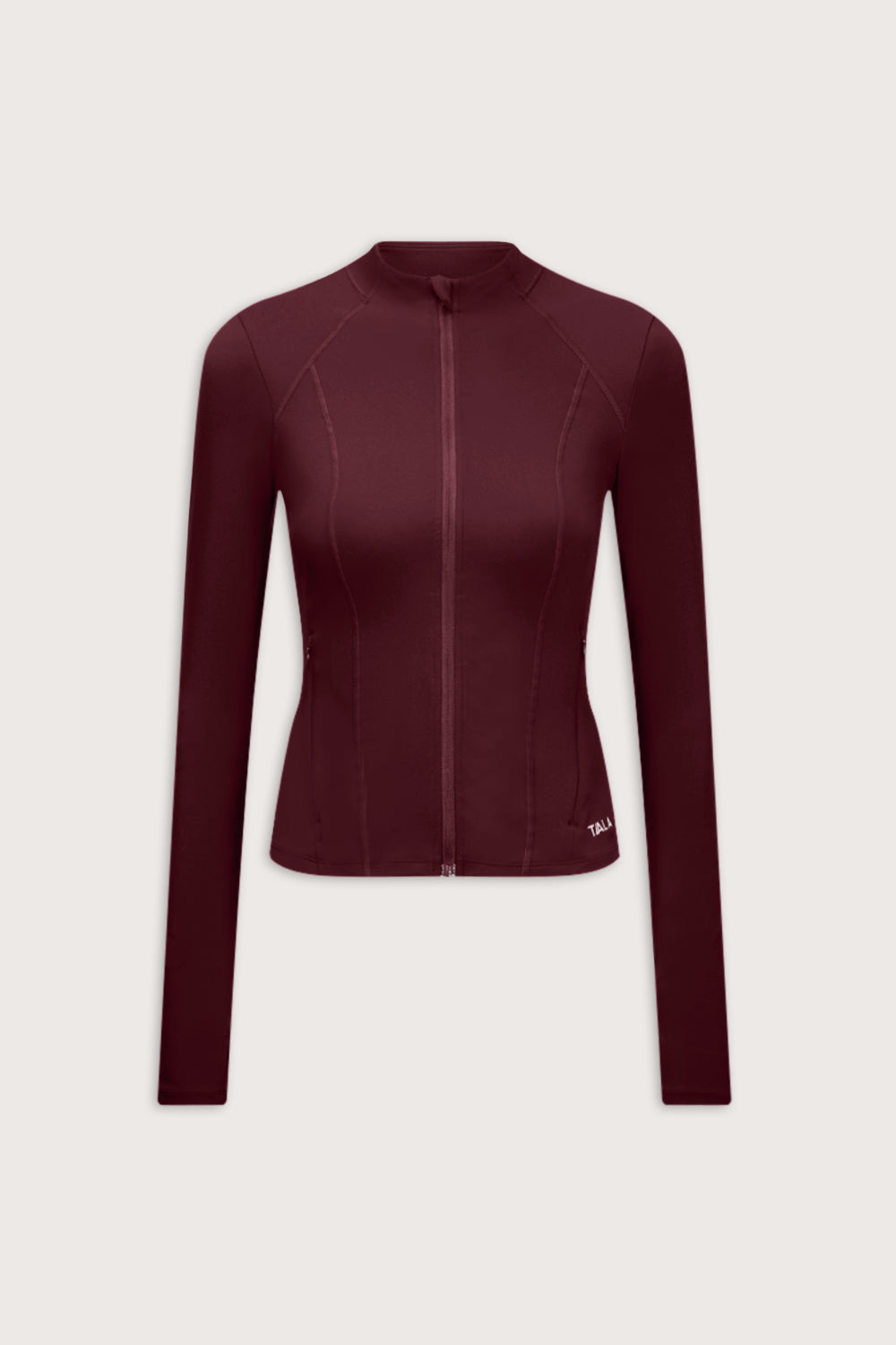 DayFlex Zip Through Sports Jacket - Burgundy