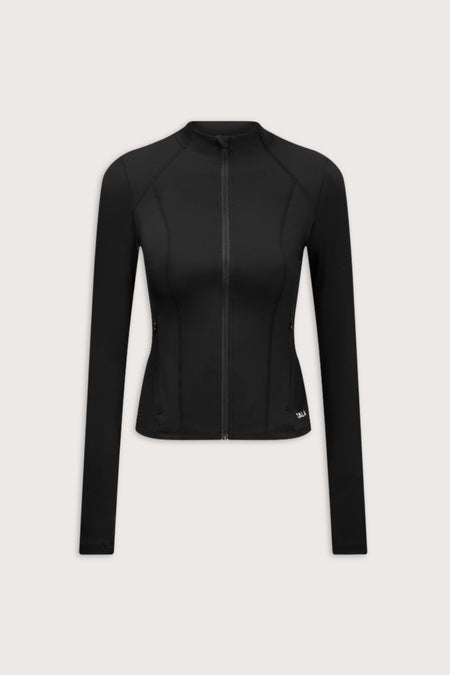 DayFlex Zip Through Sports Jacket - Shadow Black
