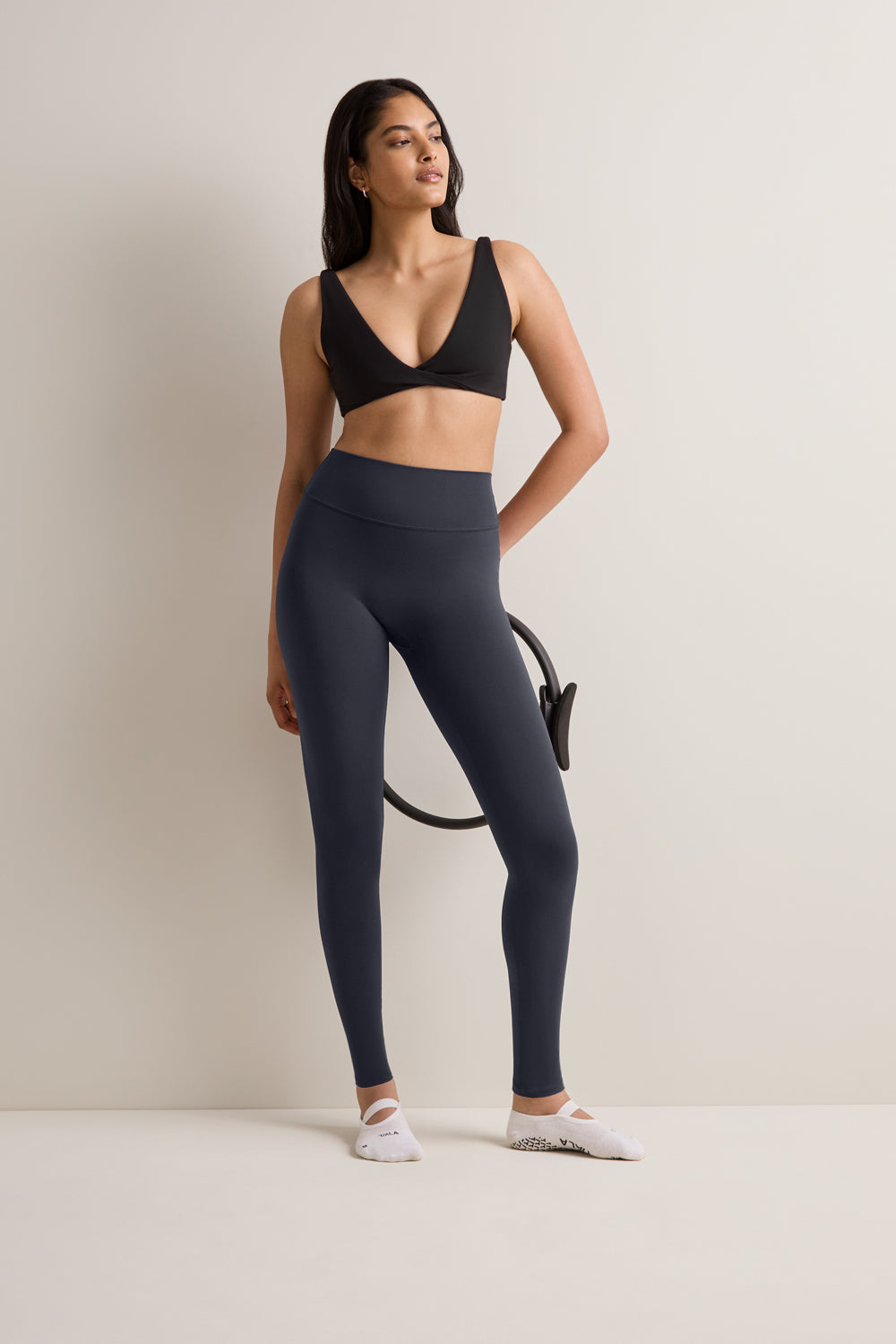 DayFlex High Waist No Front Seam Legging - Midnight Navy
