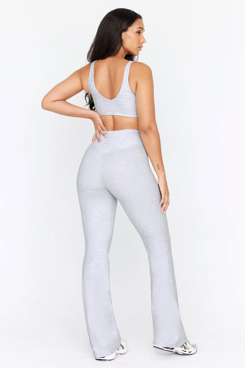 DAYFLEX PUSH-UP SPORTS BRA - GREY MARL – TALA