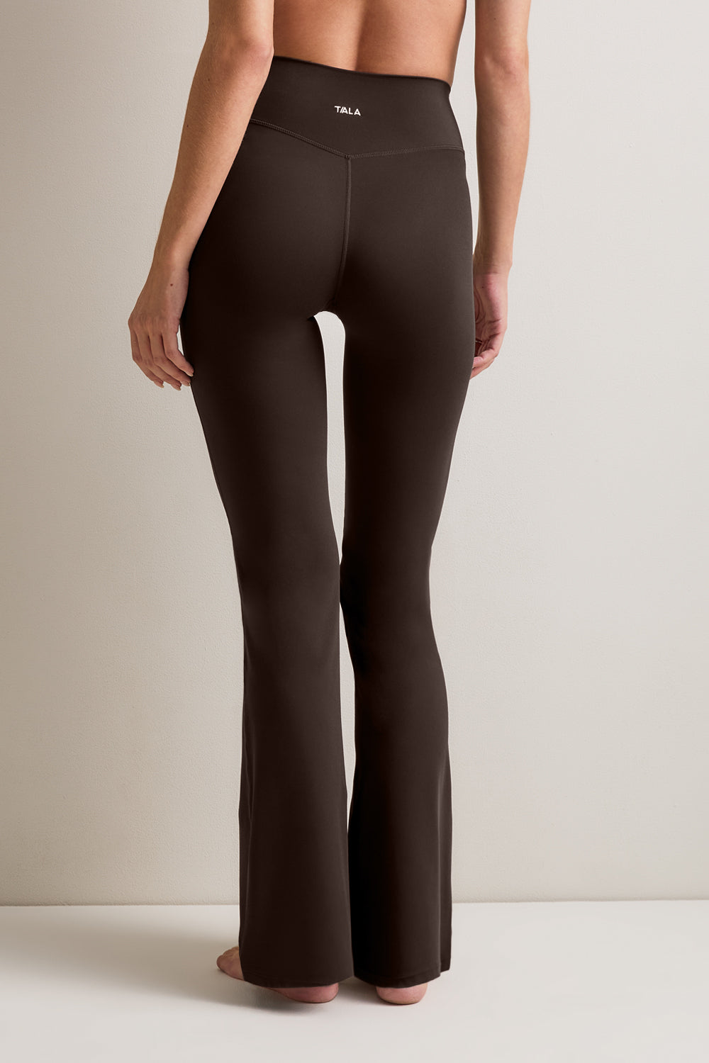 DayFlex High Waisted Flared Yoga Pant No Front Seam - Americano