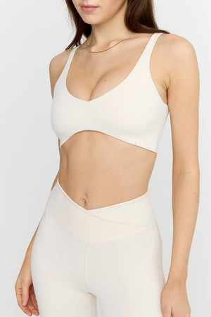 DayFlex Push-Up Sports Bra - Buttermilk