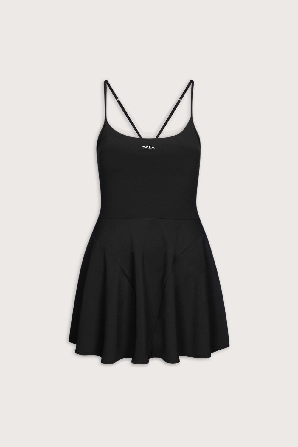 DayFlex Strappy Back Active Dress - Shadow Black
