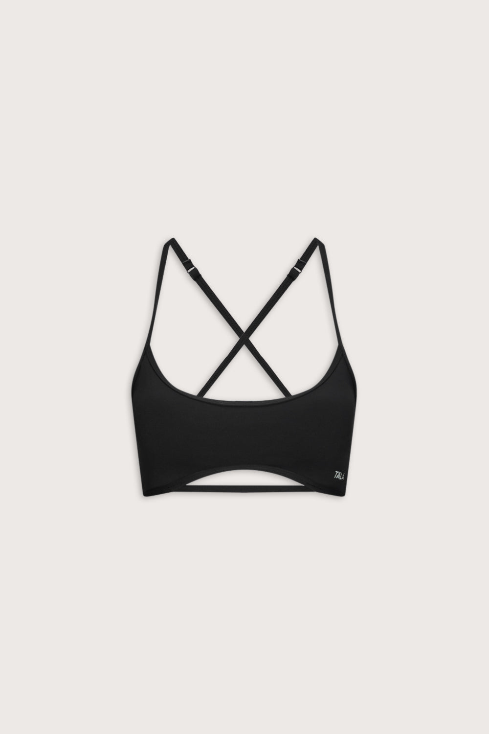 DayFlex Strappy Back Sports Bra - Shadow Black