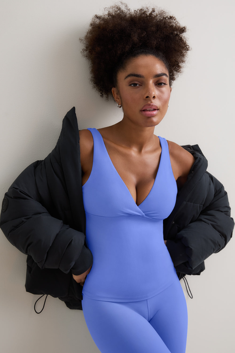DayFlex V Neck Vest - Iris Blue