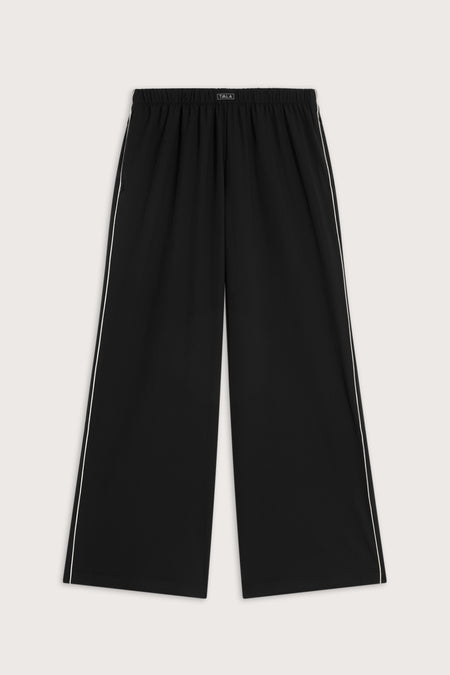Wide Leg Studio Pant - Black