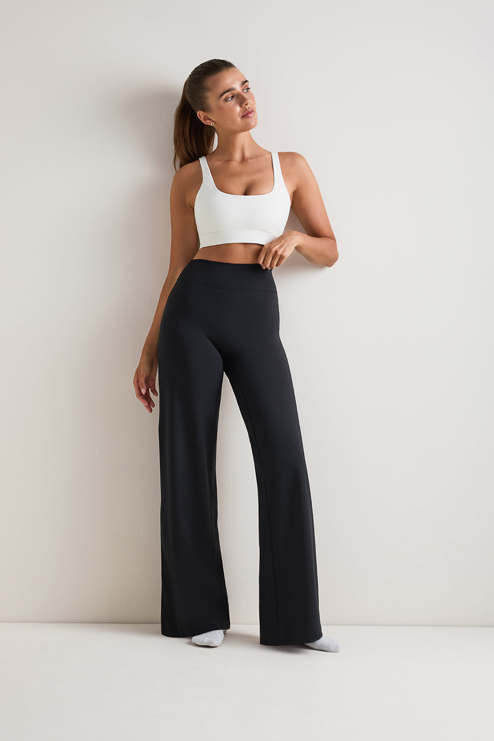 DayFlex Straight Leg Yoga Pant - Shadow Black