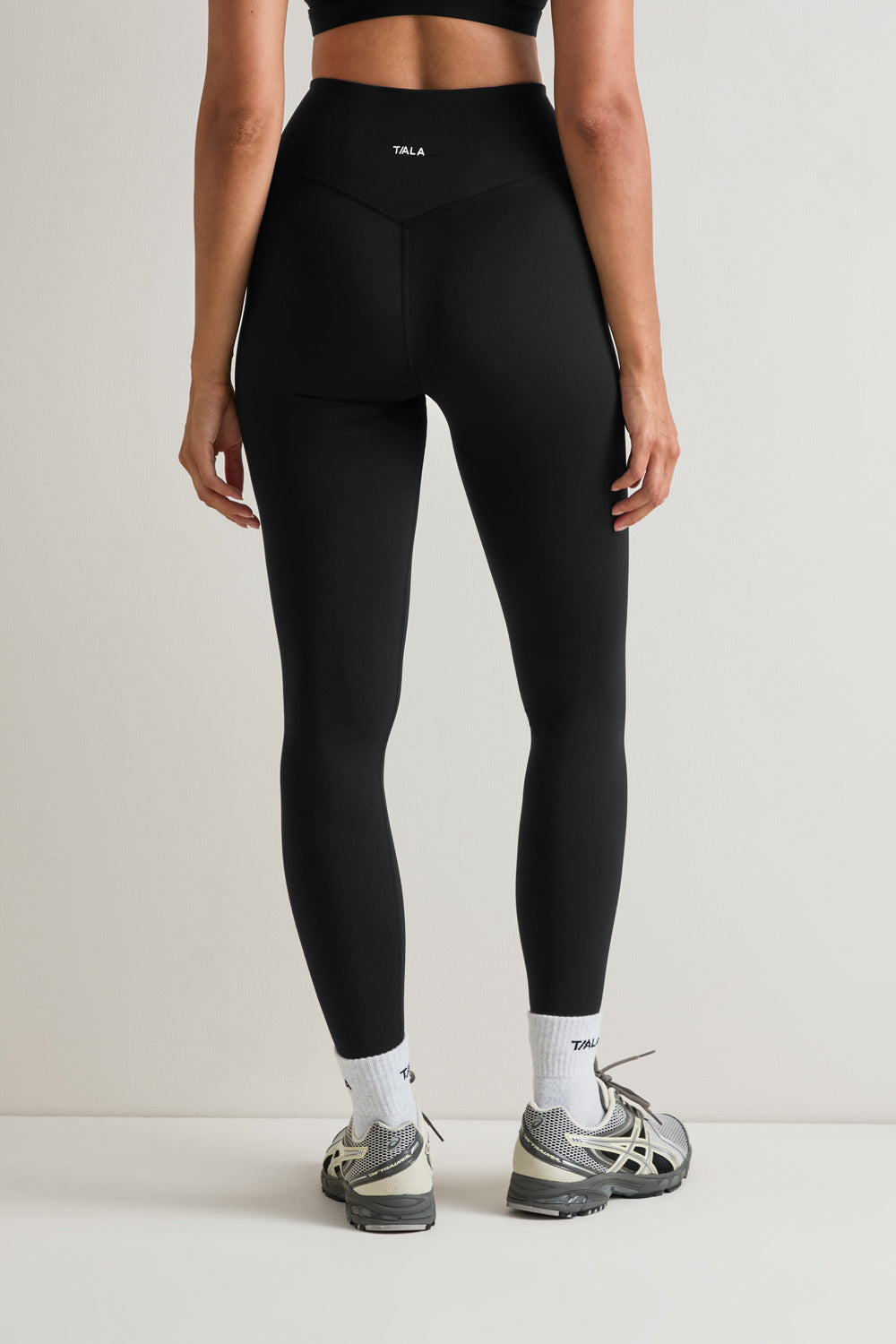DayFlex Wrap High Waisted Legging - Shadow Black