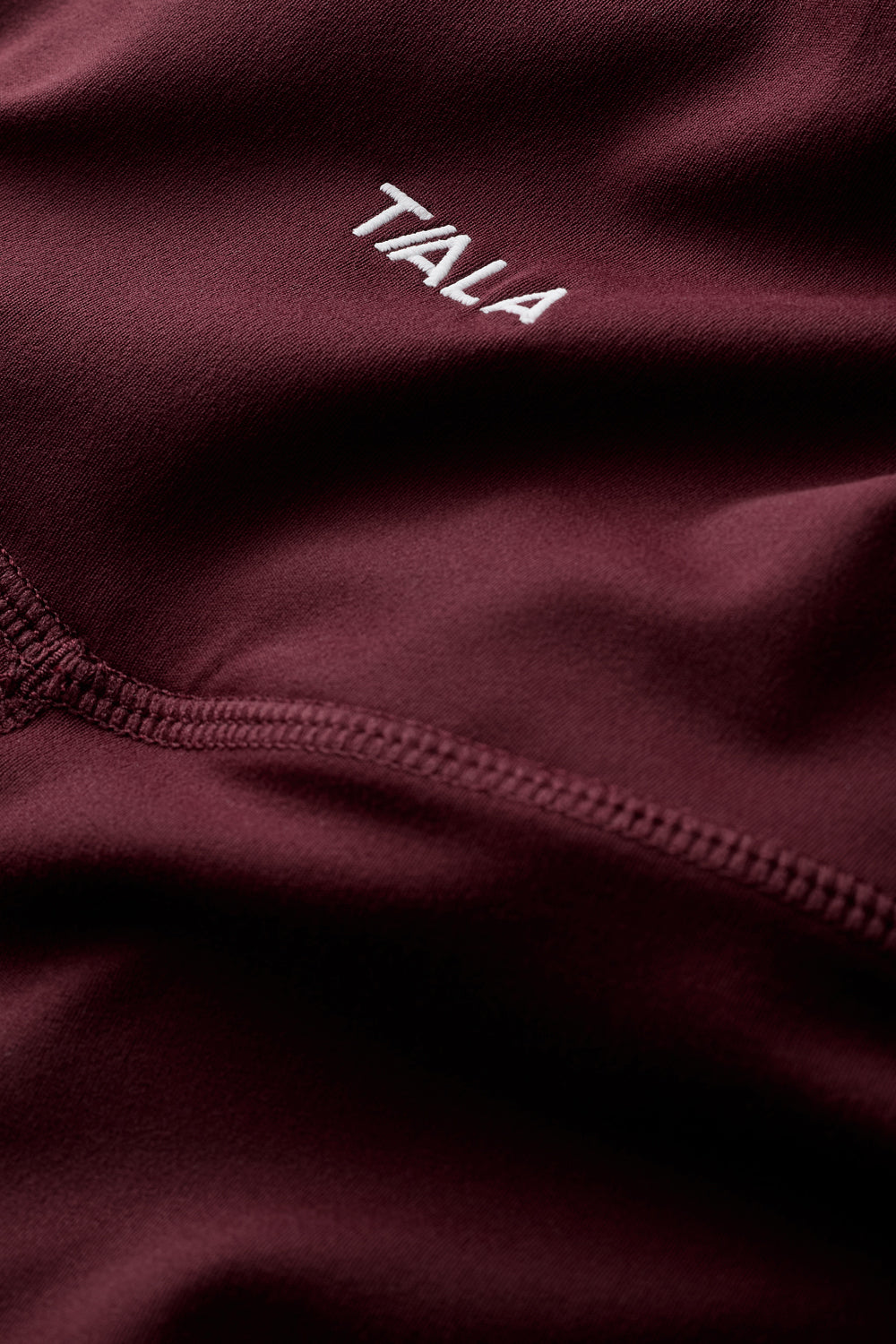 DayFlex Wrap High Waisted Legging - Burgundy