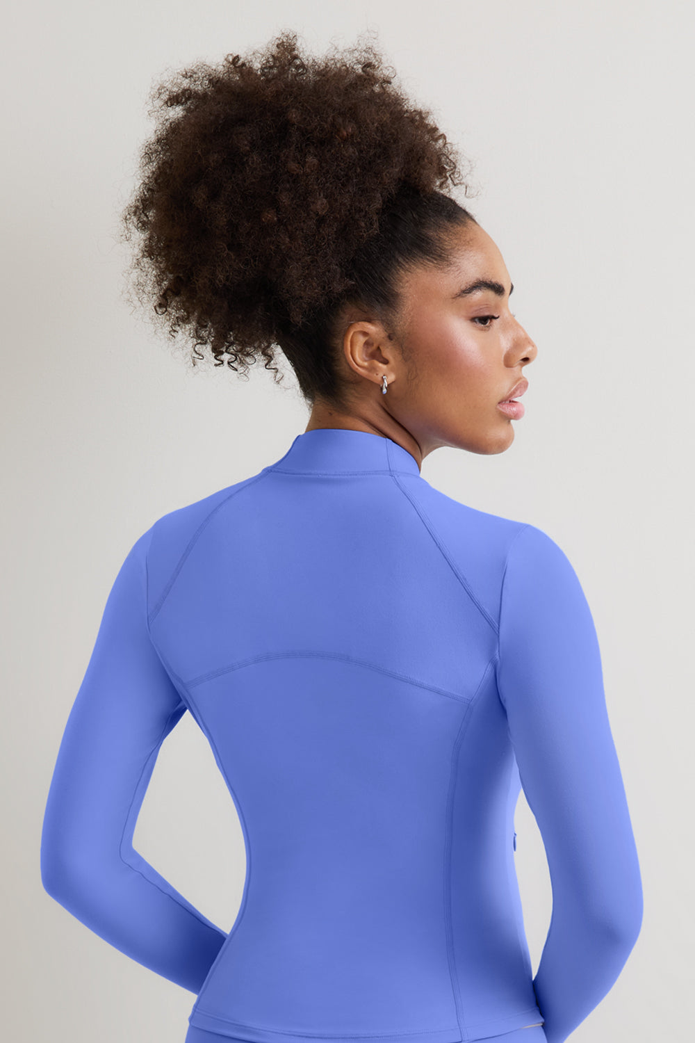 DayFlex Zip Through Sports Jacket - Iris Blue