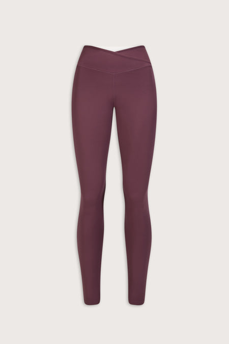 DayFlex Wrap High Waisted Legging - Light Fig