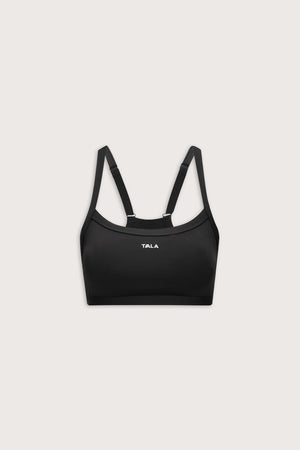 DayFlex Bandeau Sports Bra - Shadow Black