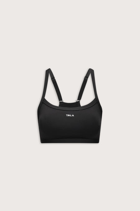 DayFlex Bandeau Sports Bra - Shadow Black