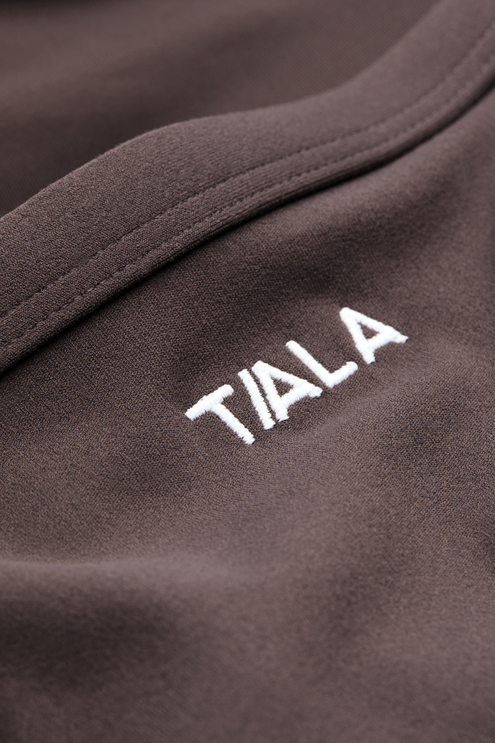 DayFlex Bandeau Sports Bra - Mocha Brown