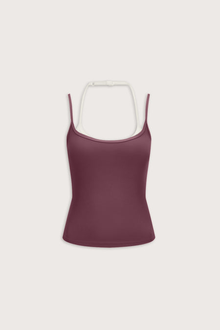 DayFlex Double Layer Vest - Light Fig & Ivory