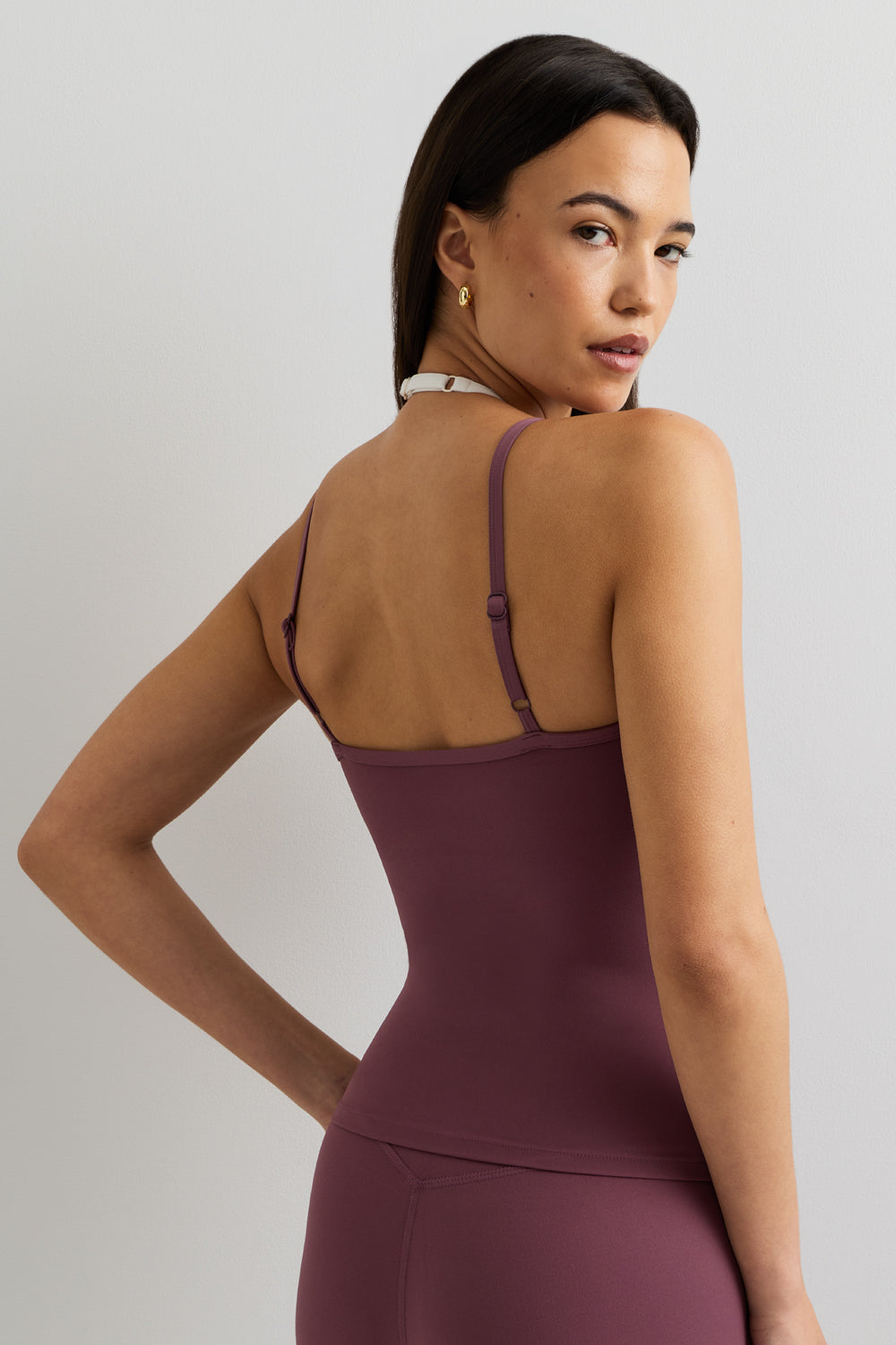 DayFlex Double Layer Vest - Light Fig & Ivory