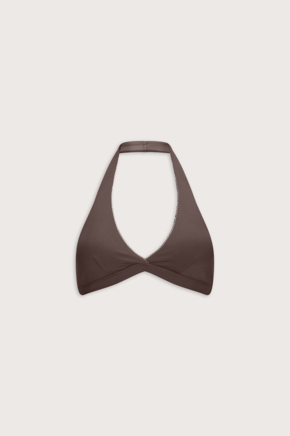 DayFlex Halter Sports Bra - Mocha Brown