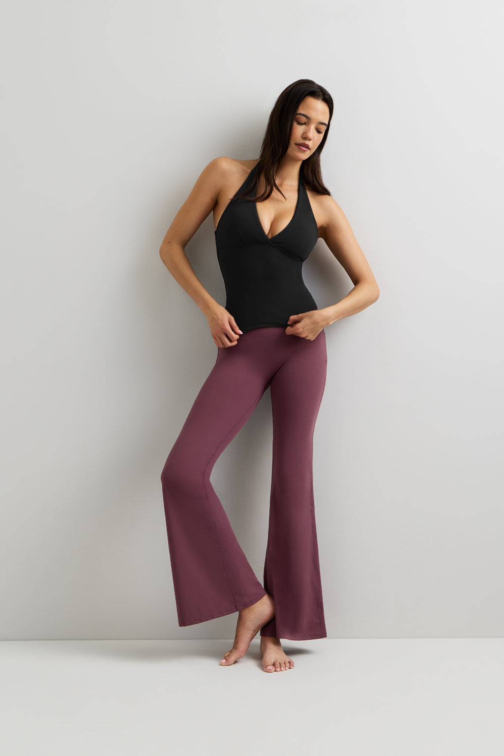 DayFlex Halter Tank - Black