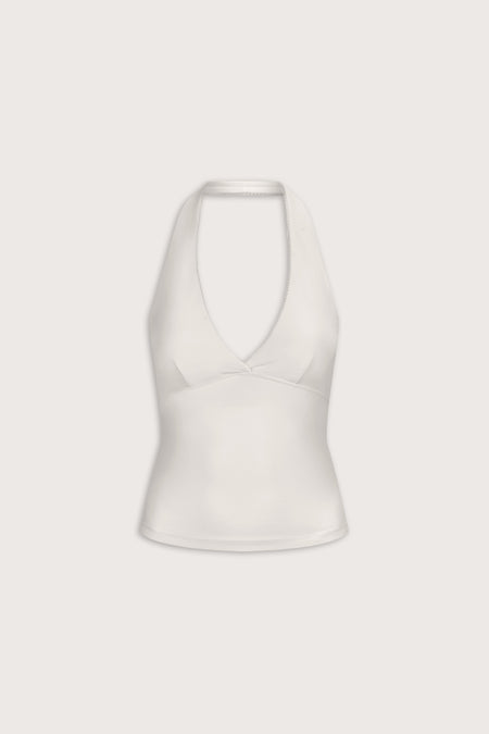 DayFlex Halter Tank - Ivory