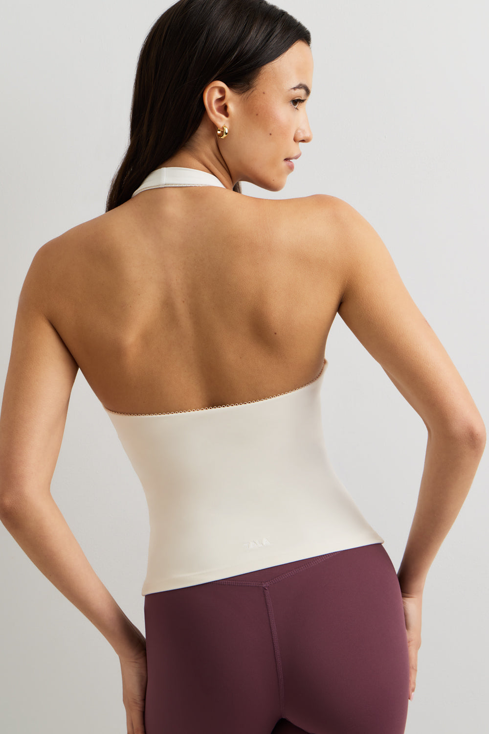 DayFlex Halter Tank - Ivory