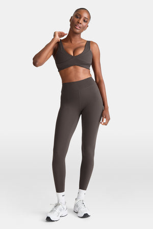 DayFlex High Waisted Legging - Deep Taupe
