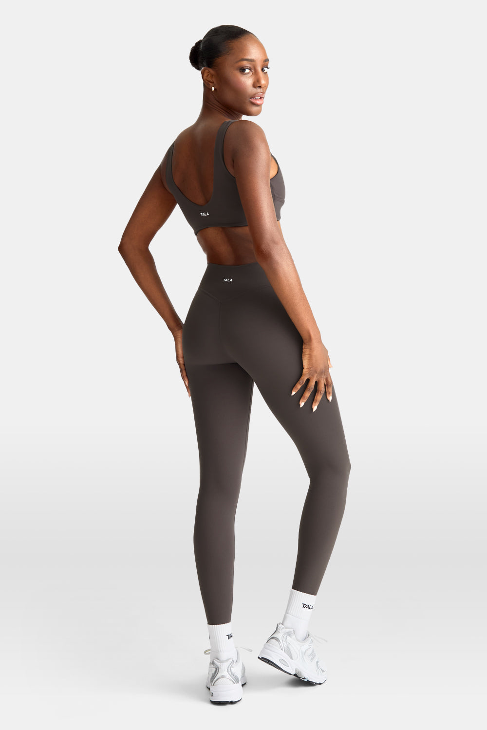 DayFlex High Waisted Legging - Deep Taupe