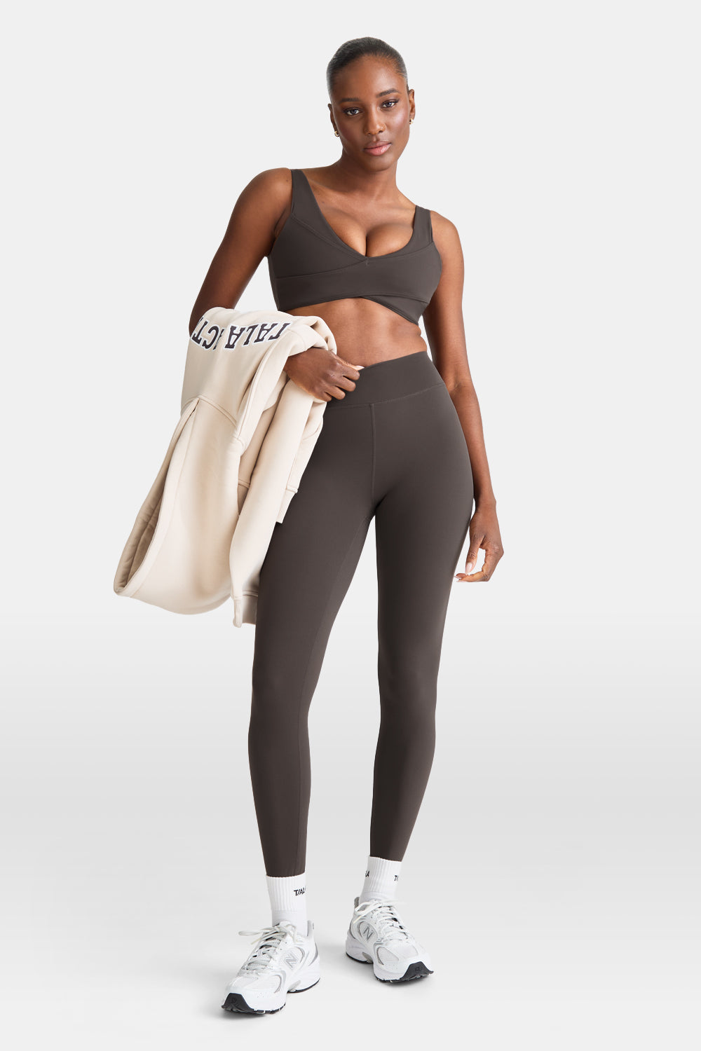 DayFlex High Waisted Legging - Deep Taupe