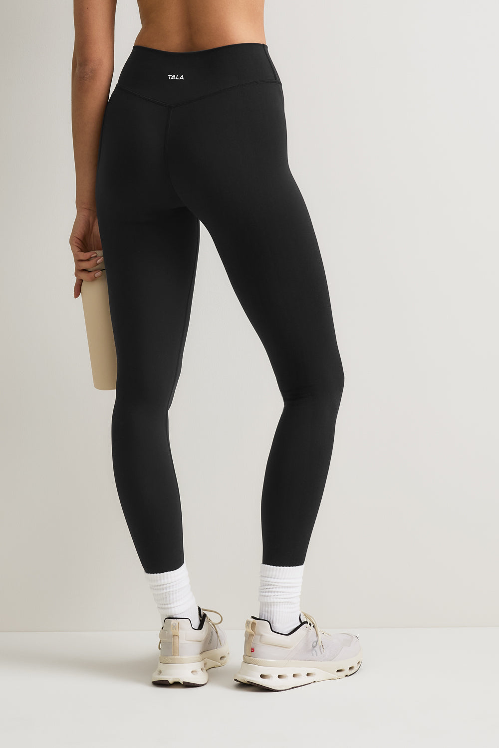 DayFlex Wrap No Front Seam Legging - Shadow Black