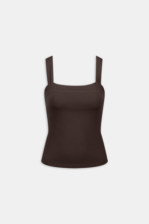DayFlex Ruched Strap Vest - Americano