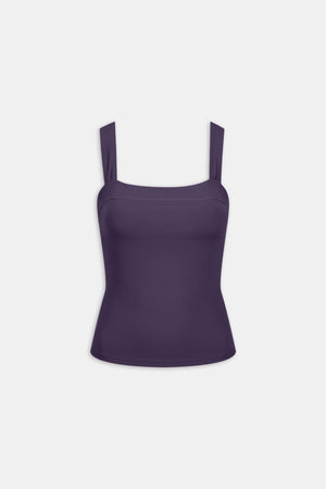 DayFlex Ruched Strap Vest - Dusk