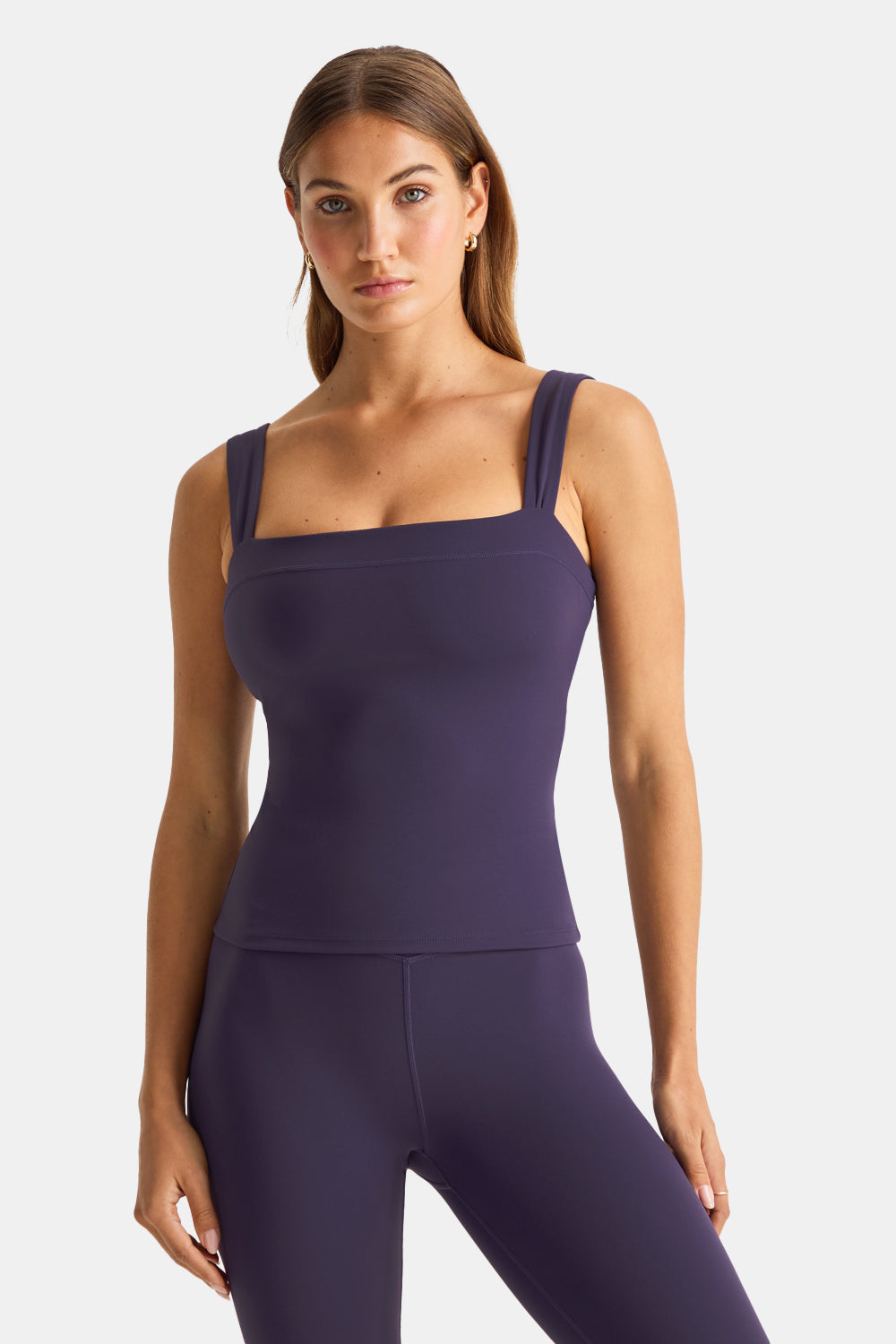 DayFlex Ruched Strap Vest - Dusk