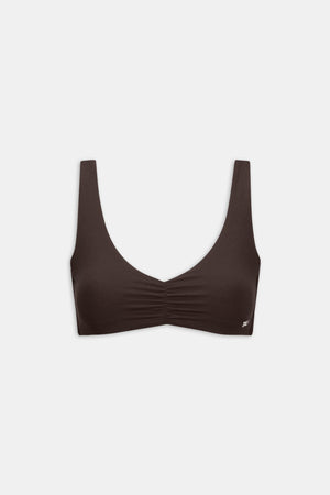 DayFlex Ruched Front Sports Bra - Americano