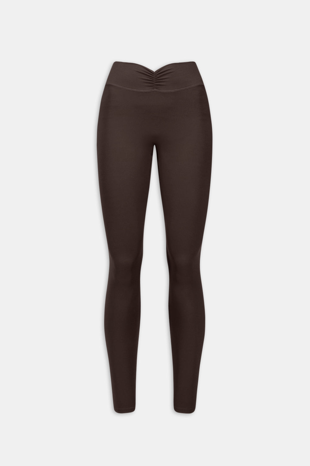 DayFlex Ruched Waist No Front Seam Legging - Americano