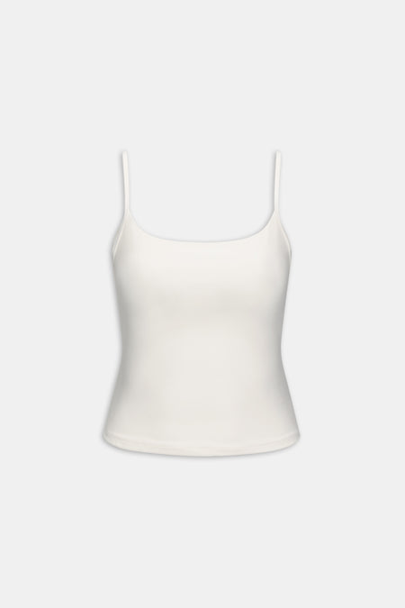 DayFlex Scoop Back Vest - Ivory