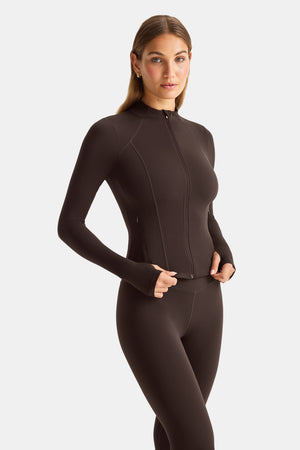 DayFlex Zip Through Sports Jacket - Americano