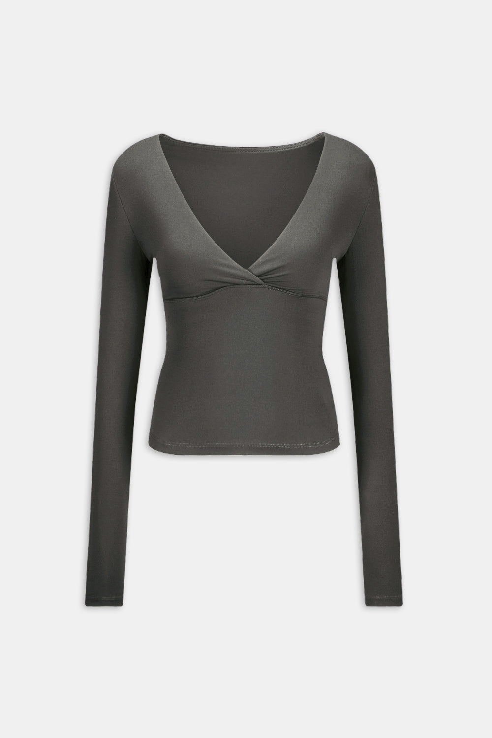 DayFlex V Neck Top - Dark Olive
