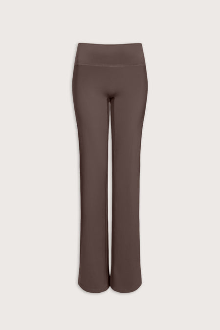 DayFlex Straight Leg Yoga Pant - Mocha Brown